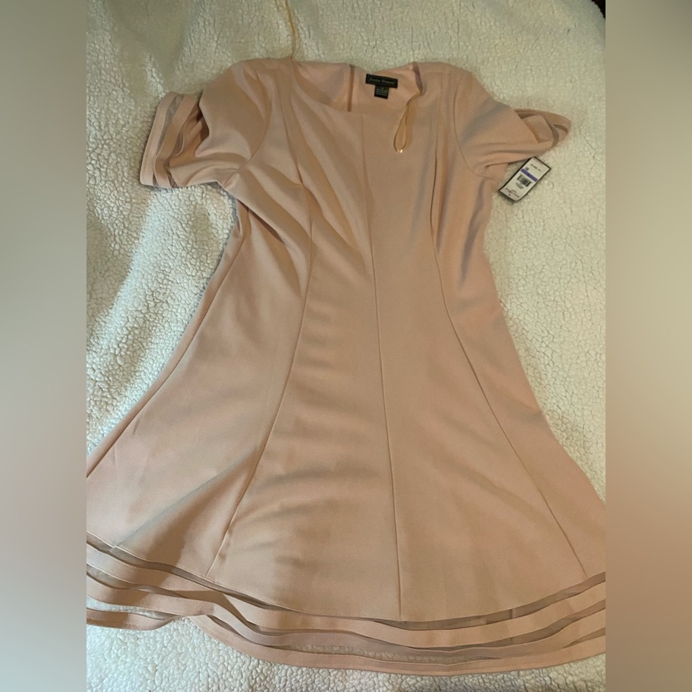 Jessica Howard Blush Mini Dress NWT  size 18